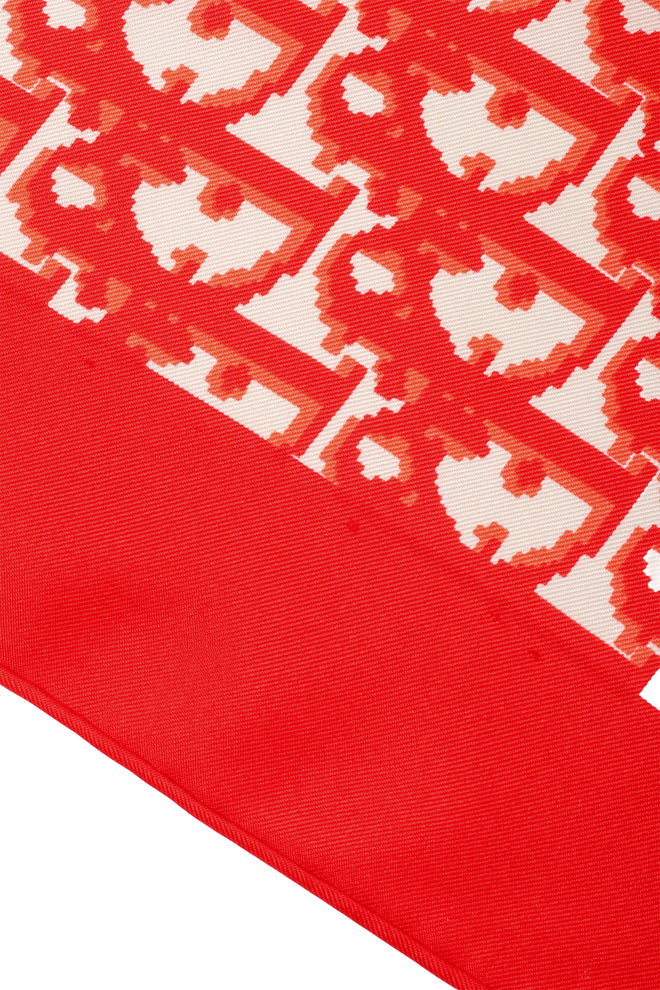Christian Dior Oblique Monogram Scarf edges mark @ Recess LA 