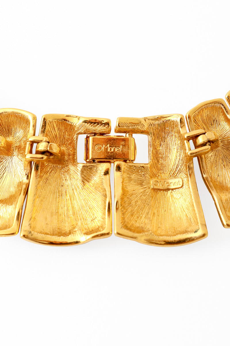 Geometric Enamel Bar Collar by Monet signature @ Recess LA