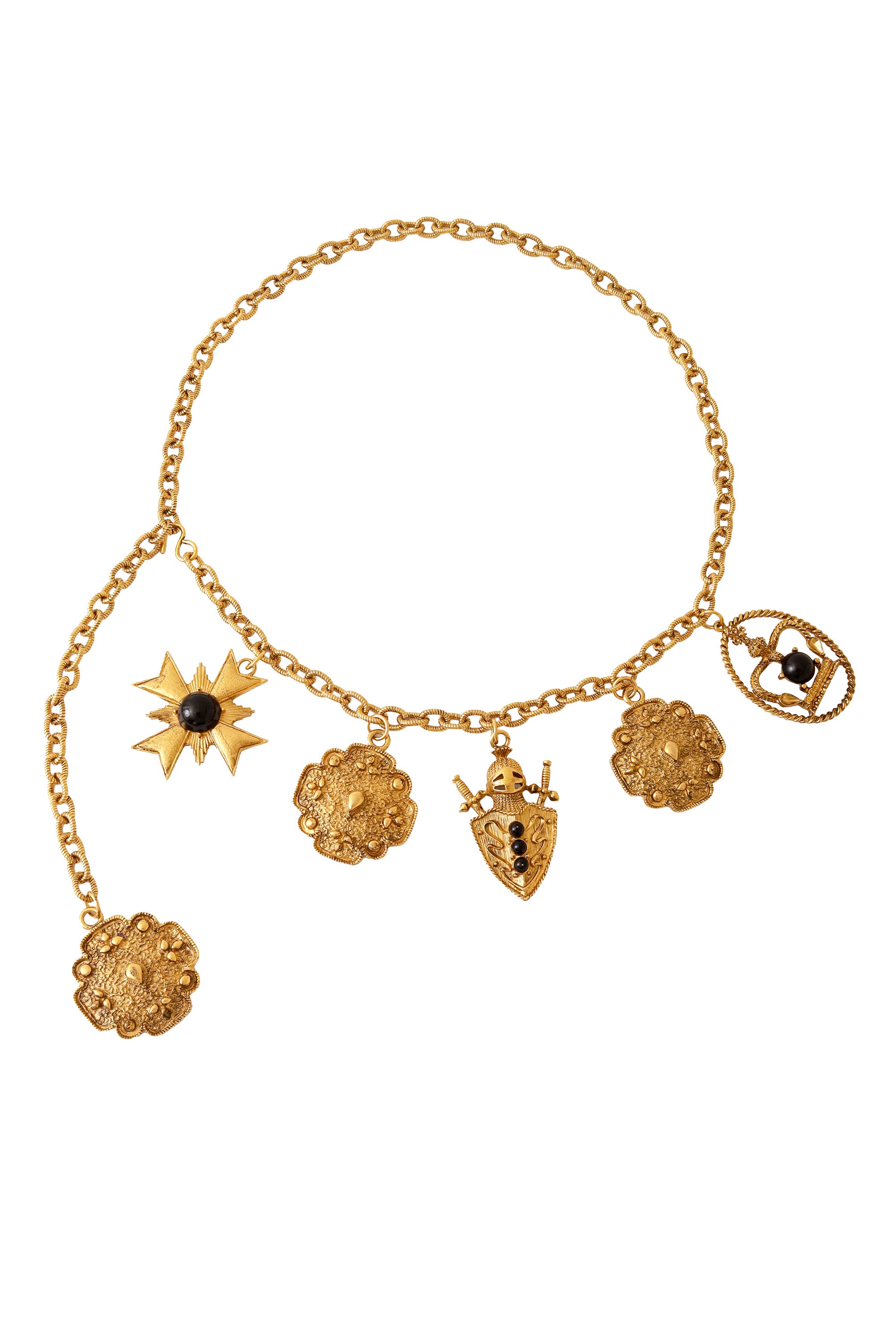 Medieval Charm Chain Belt @ Recess LA