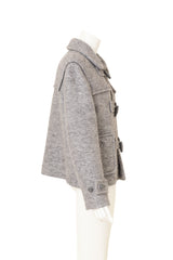 Chanel Wool Toggle Jacket by Chanel on mannequin side @ Recess LA