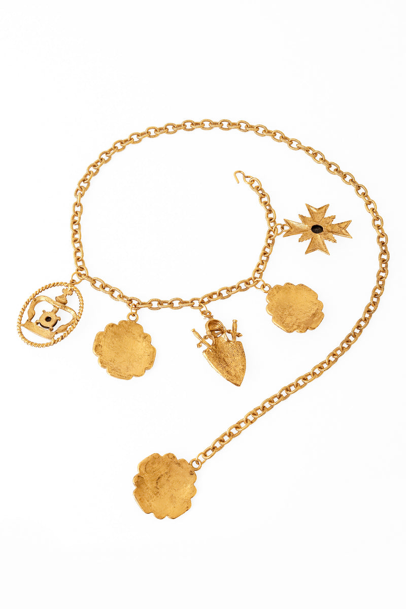 Medieval Charm Chain Belt underside @ Recess LA