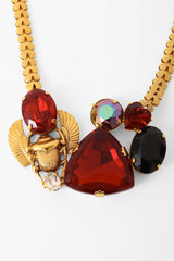 Winged Scarab Necklace up close @ Recess LA 