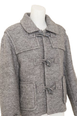 Chanel Wool Toggle Jacket by Chanel on mannequin close @ Recess LA