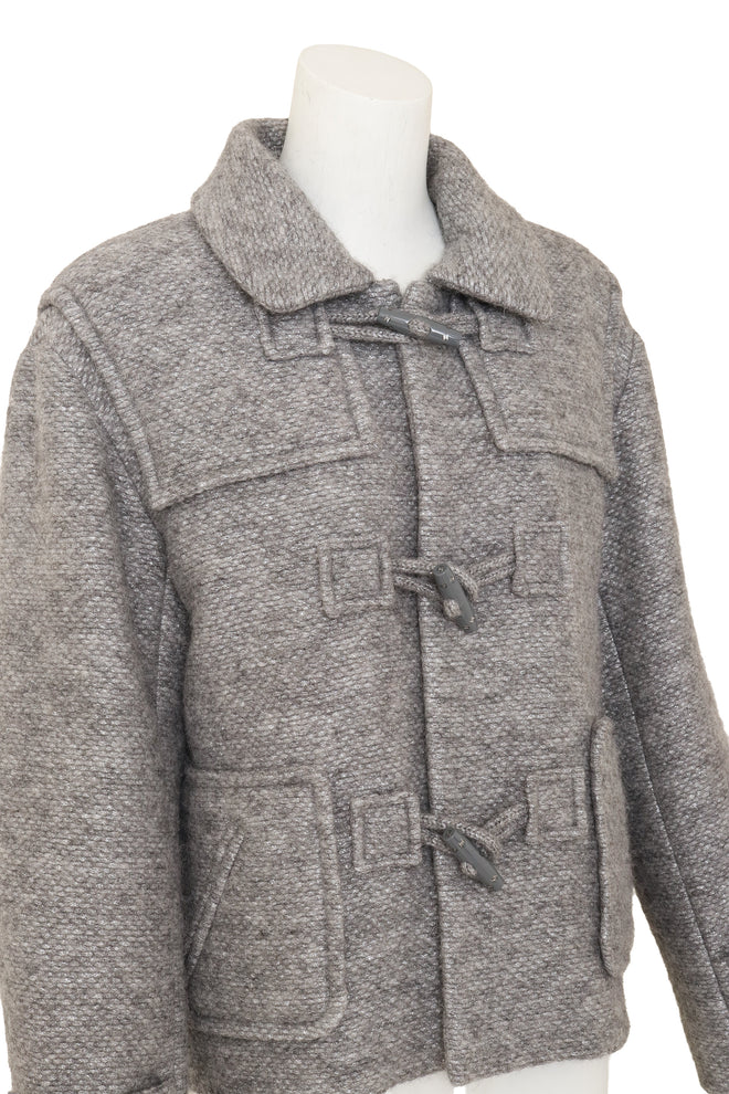Chanel Wool Toggle Jacket by Chanel on mannequin close @ Recess LA