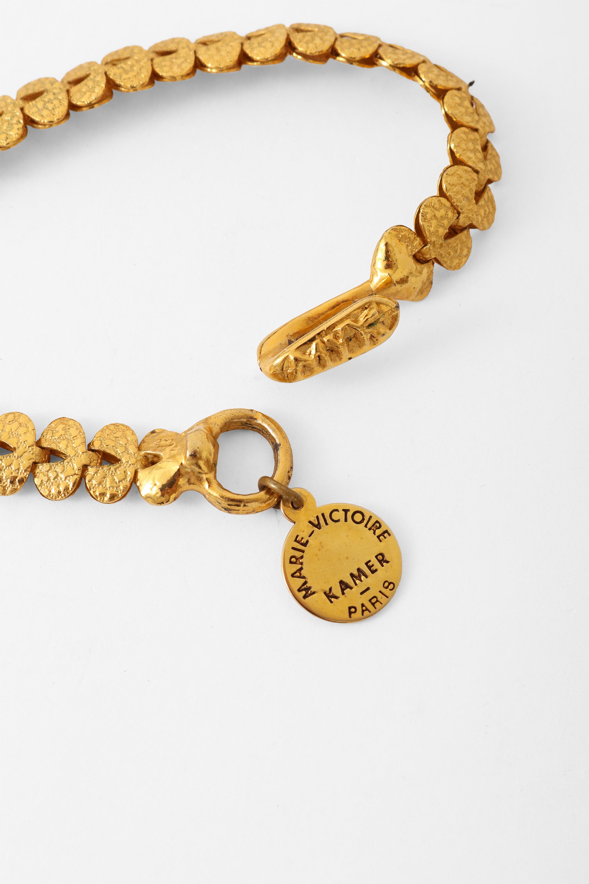 Winged Scarab Necklace Signature Tag @ Recess LA 