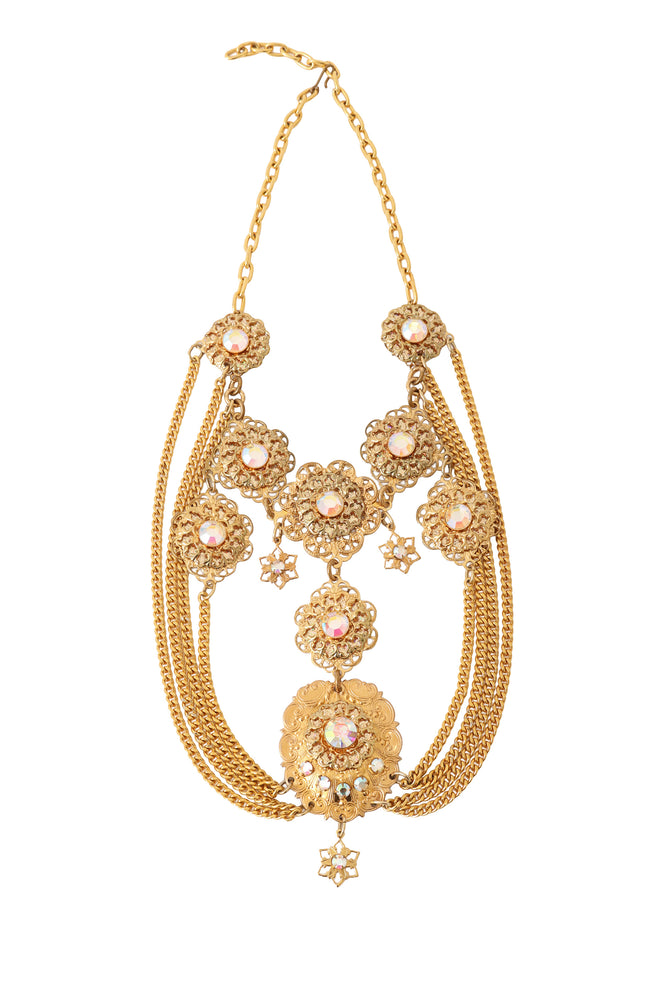 draped filigree necklace @ Recess LA