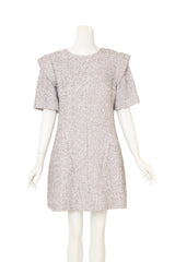 2018 S/S Couture Lamé Mini Dress by Chanel on mannequin @ Recess LA