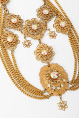 draped filigree necklace close @ Recess LA