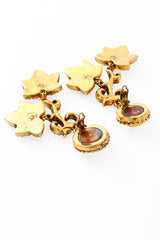 Acrylic Leaf Drop Earrings by TMB backs open @ Recess LA