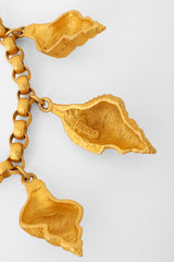 Seashell Charm Collar Necklace signature  @ Recess LA 