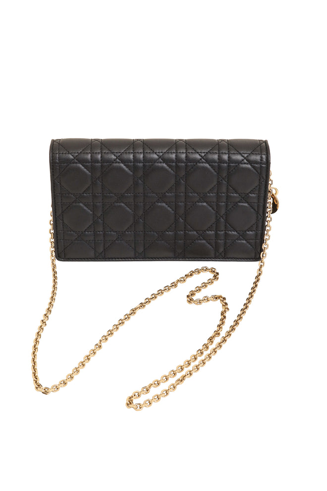 Christian Dior Cannage Charm Pouch Bag @ Recess LA