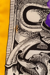 Gianfranco Ferre Ornate Sculpture Floral Scarf mark 3 @ Recess LA