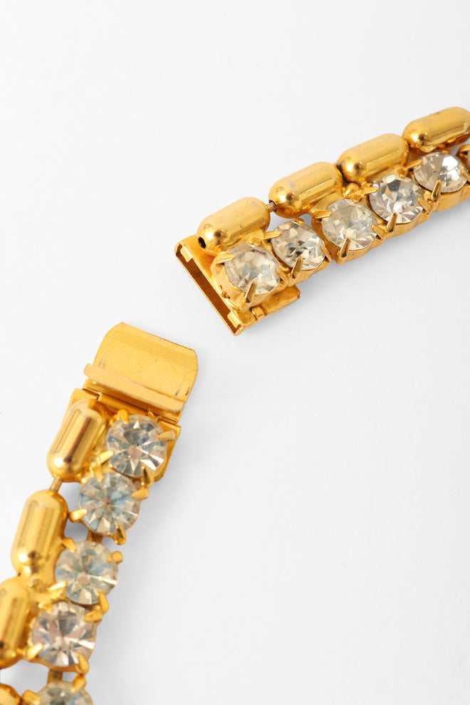 Crystal Loop Drop Statement Necklaces closure @ Recess LA 