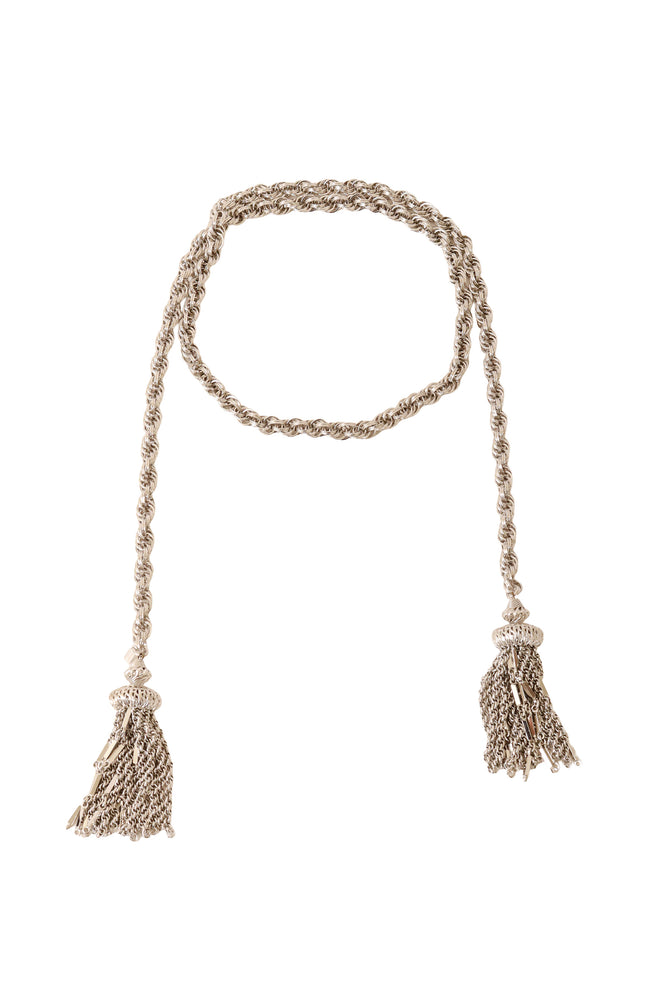 tassel wrap necklace by Monet @ Recess LA