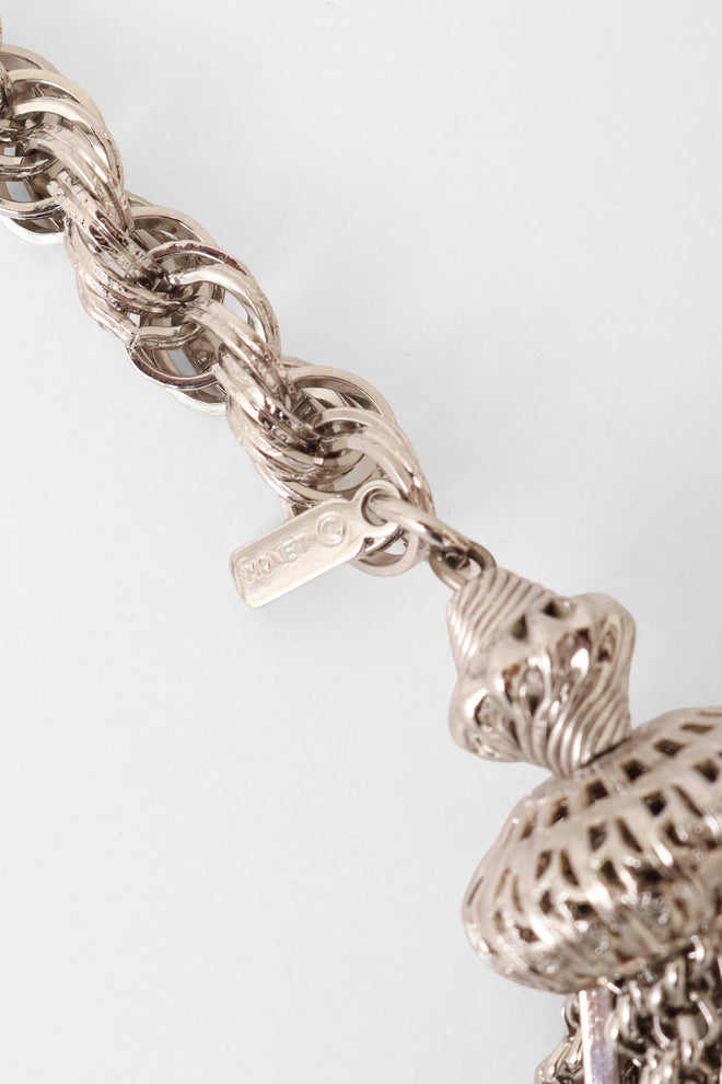 tassel wrap necklace by Monet signature @ Recess LA