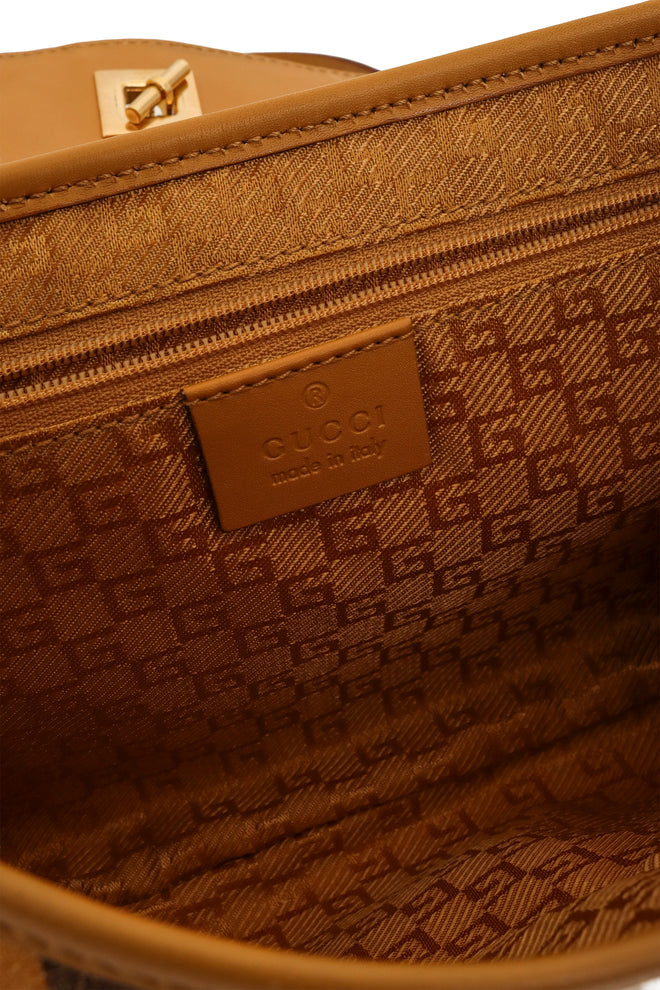 Vintage Tom Ford for Gucci Metallic Geo Tiger Charm Bag inside @ Recess LA 