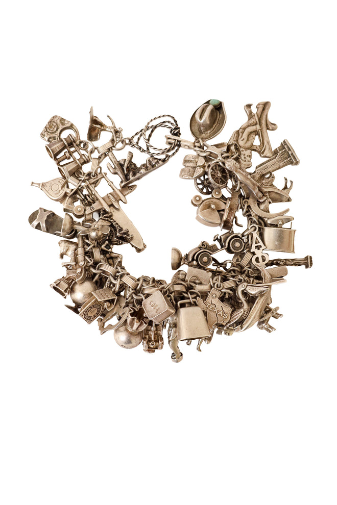 Sterling Souvenir Charm Bracelet @ Recess LA 