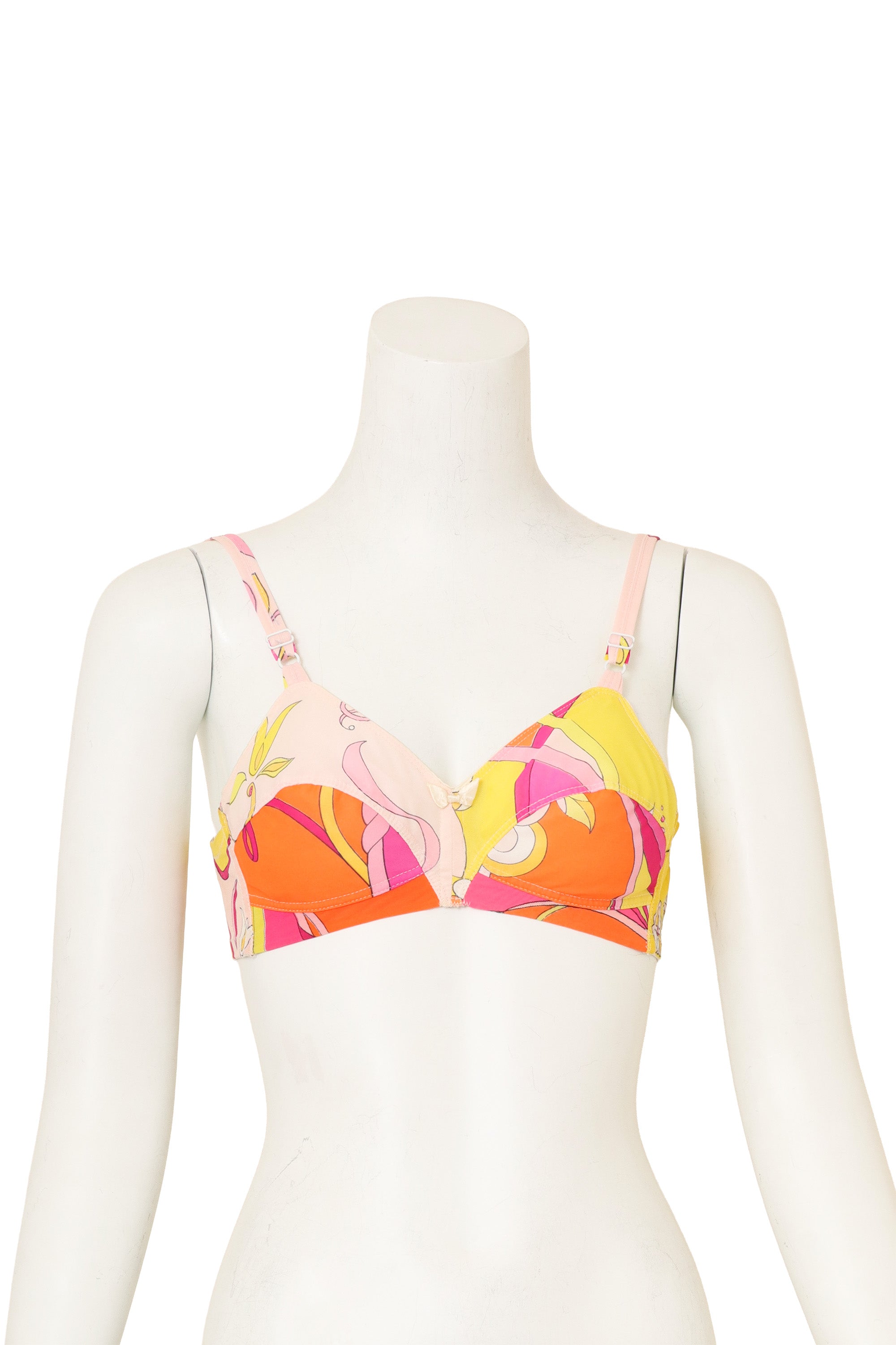 Mod print bra top by Pucci on mannequin @ Recess LA