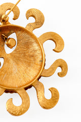 Crystal Eye Sun Brooch scuffs @ Recess LA