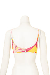 Mod print bra top by Pucci on back of mannequin @ Recess LA