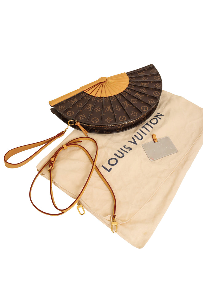 Louis Vuitton Monogram Fan Bag with dustbag mirror and strap @ Recess LA