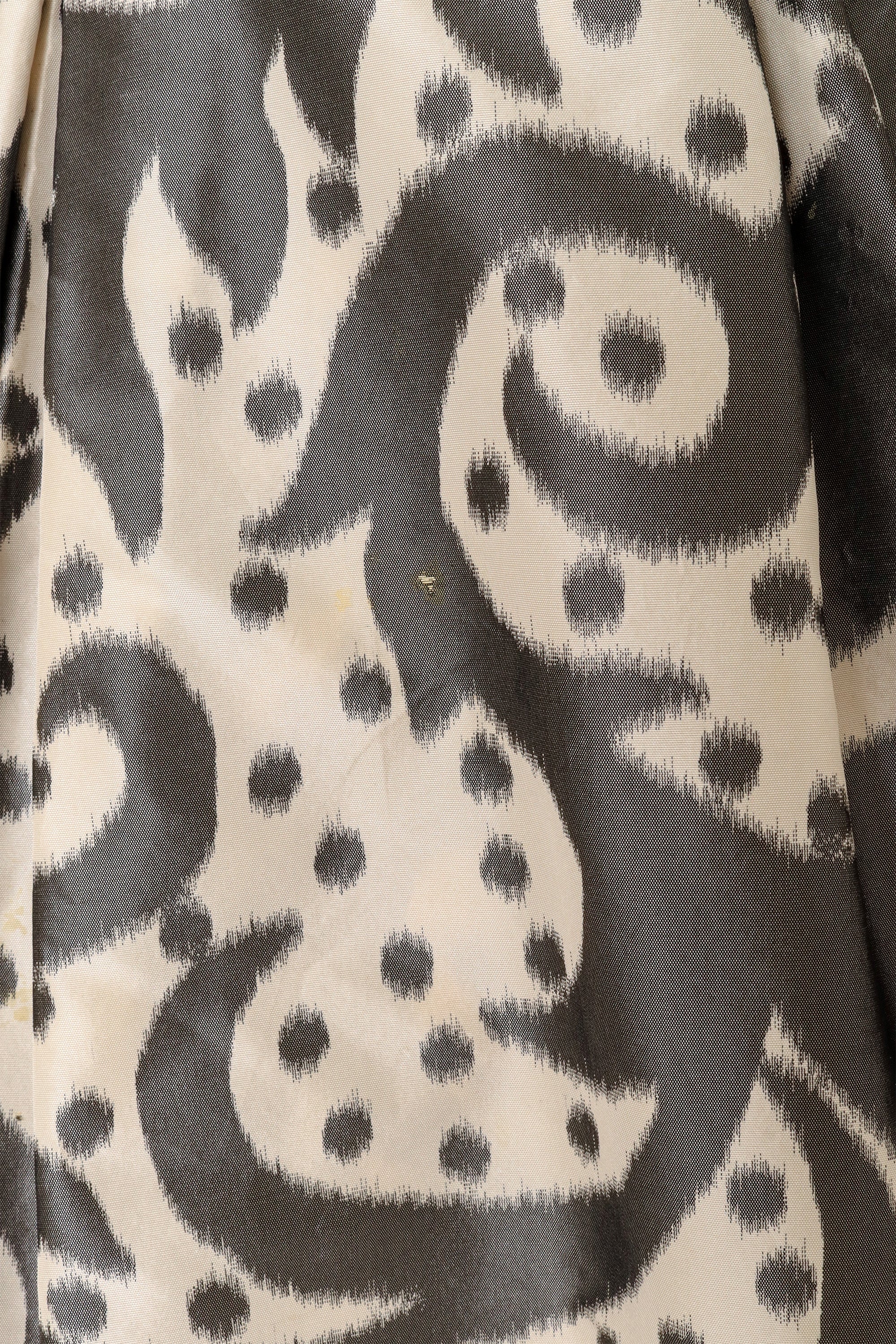 Scroll Brocade Ball Skirt on mannequin mark @ Recess LA