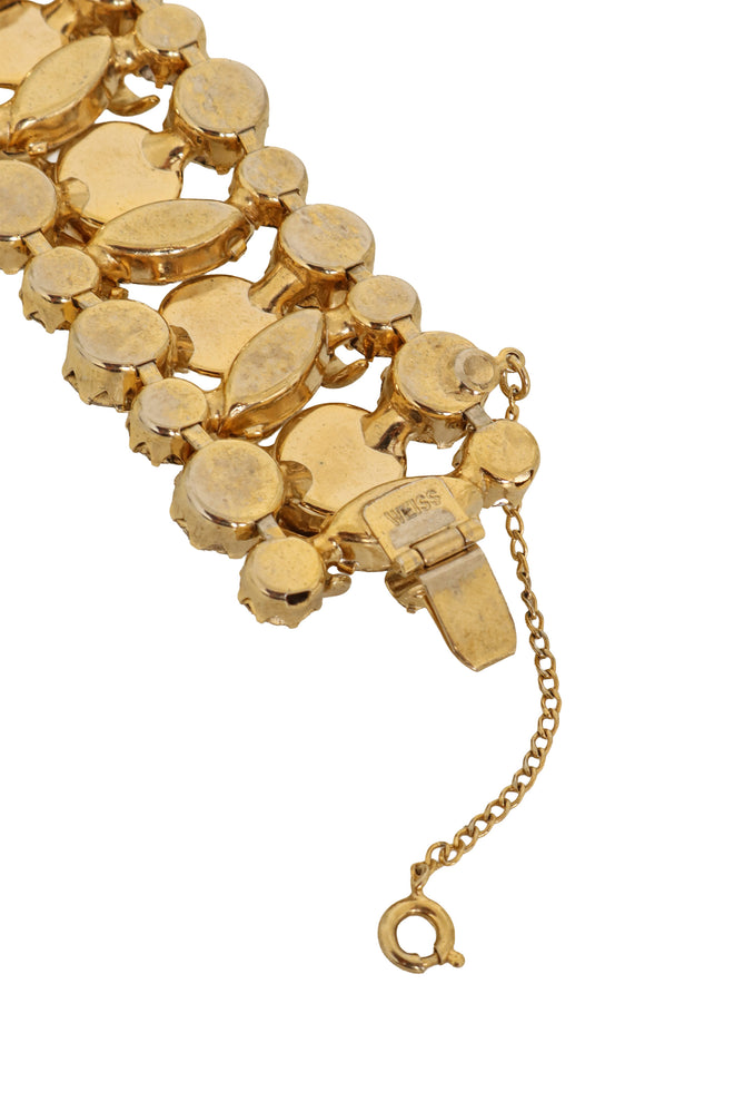 Crystal Swirl Bracelet by Weiss signature @ Recess LA