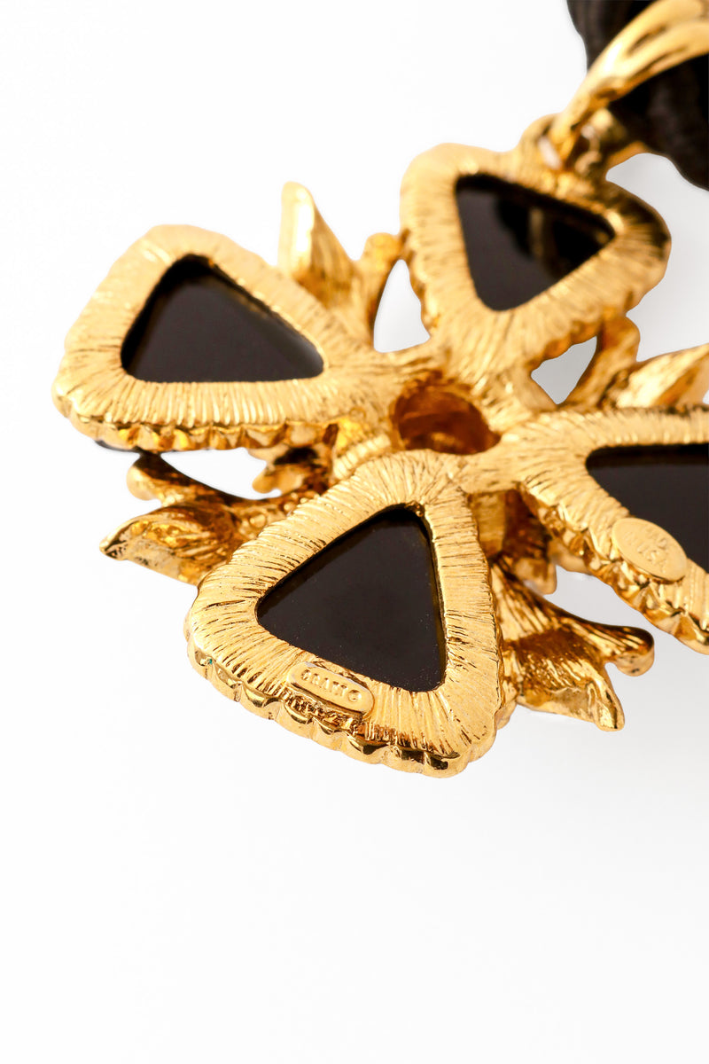 Maltese Cross Necklace cartouche @ Recess LA