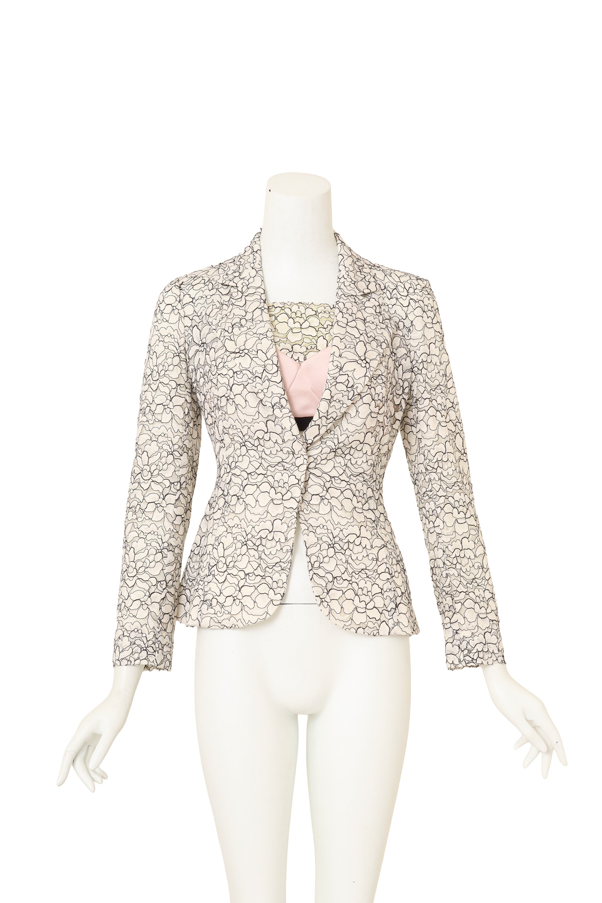 Lace Jacket & Bra Top Set by Christian Dior on mannequin @ Recess LA