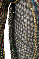 Halston 1980 F/W Fireworks Sequin Evening Jacket wear 2 @ Recess LA 