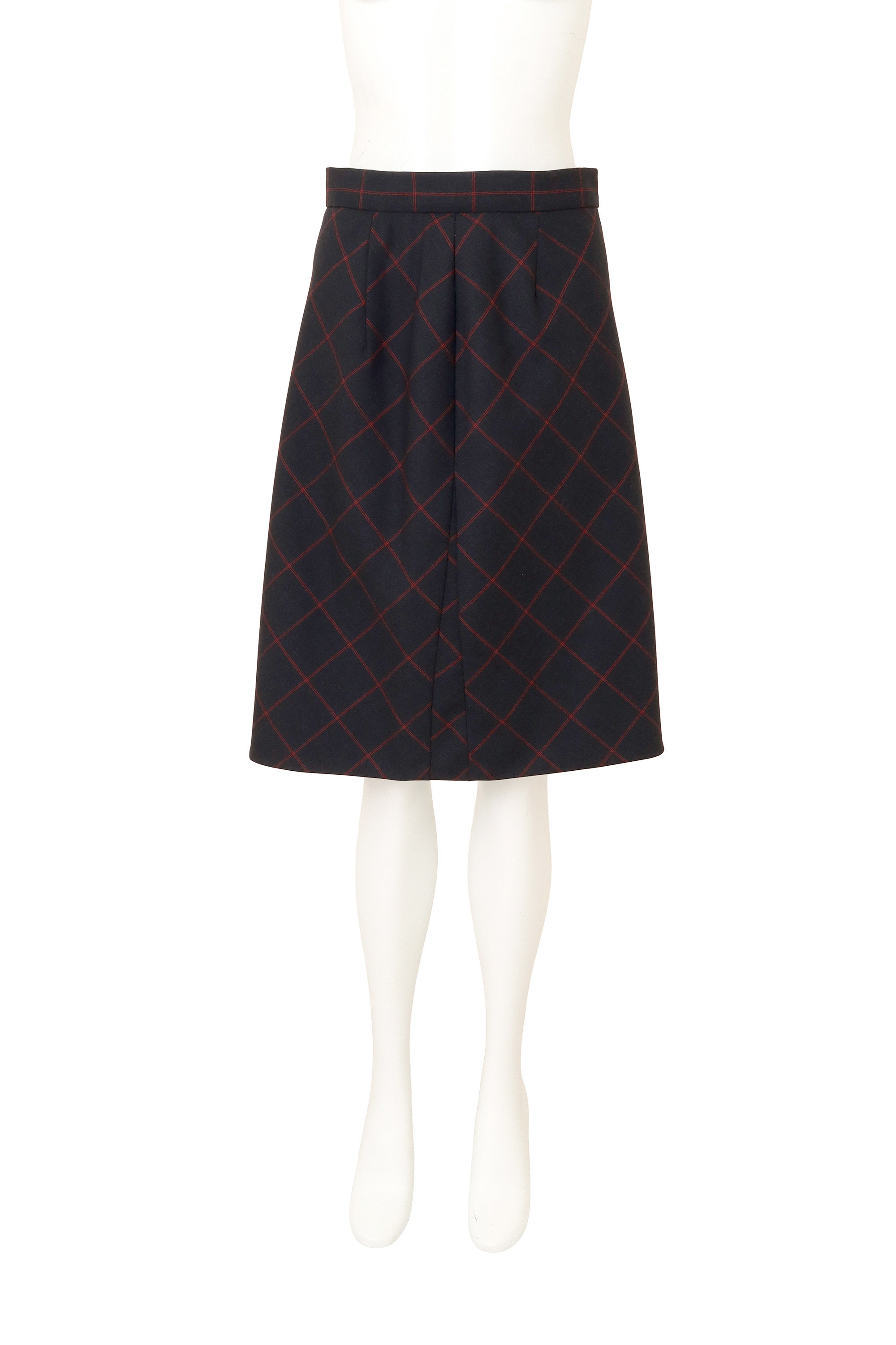 Vintage Windowpane Plaid Skirt only by Vivienne Westwood on mannequin @ Recess LA
