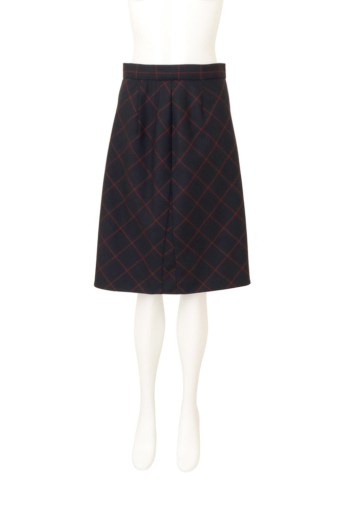 Vintage Windowpane Plaid Skirt only by Vivienne Westwood on mannequin @ Recess LA