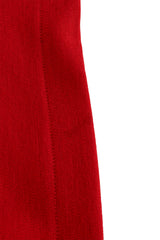 Patrick Kelly Asymmetric Wool Wrap Dress wear 2 @ Recess LA