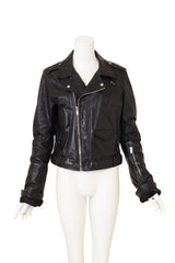 Rick Owens Calf Leather Stooges Moto Jacket @ Recess LA 