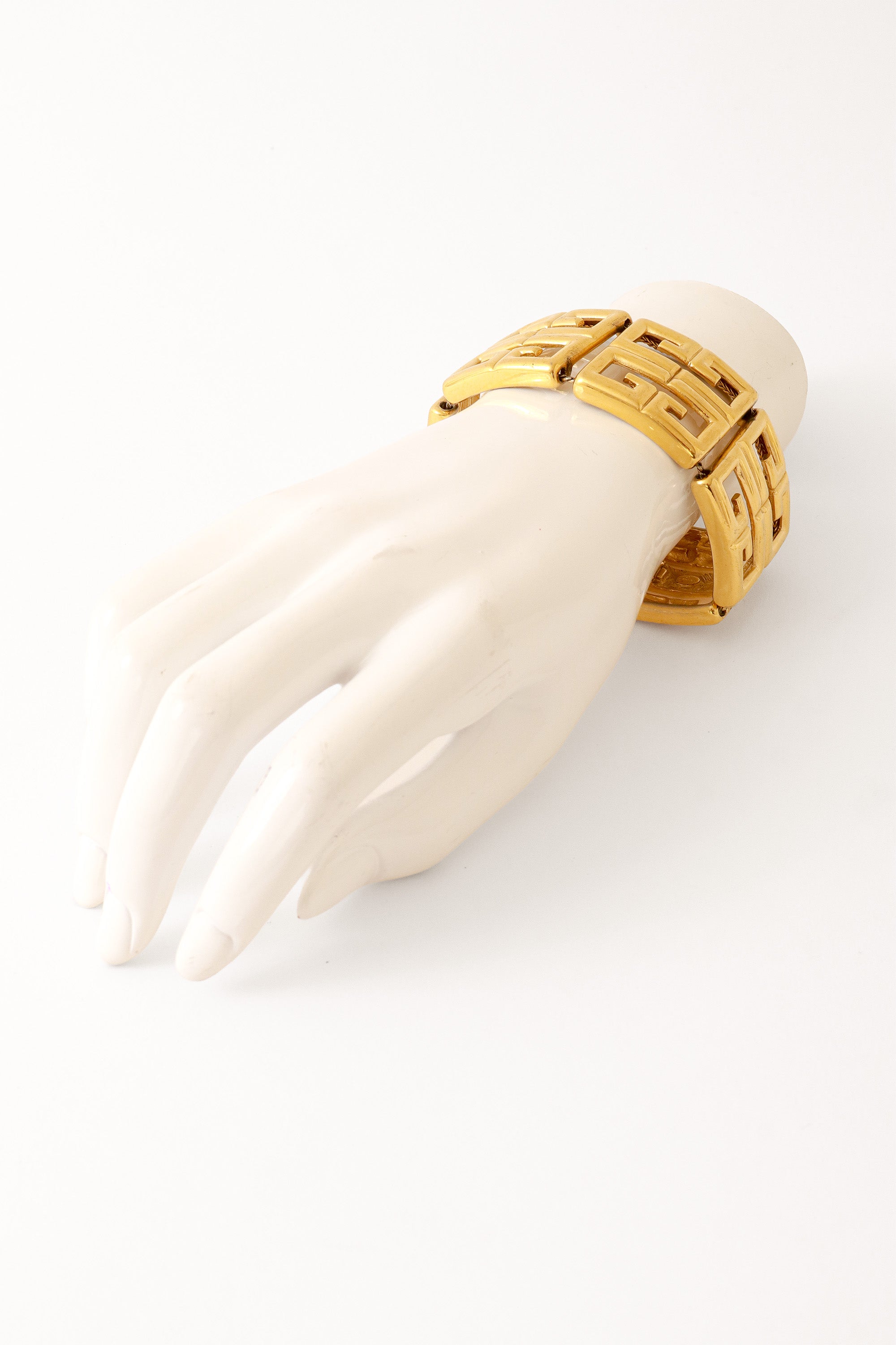 Logo Link Bracelet by Givenchy on mannequin hand @ Recess LA