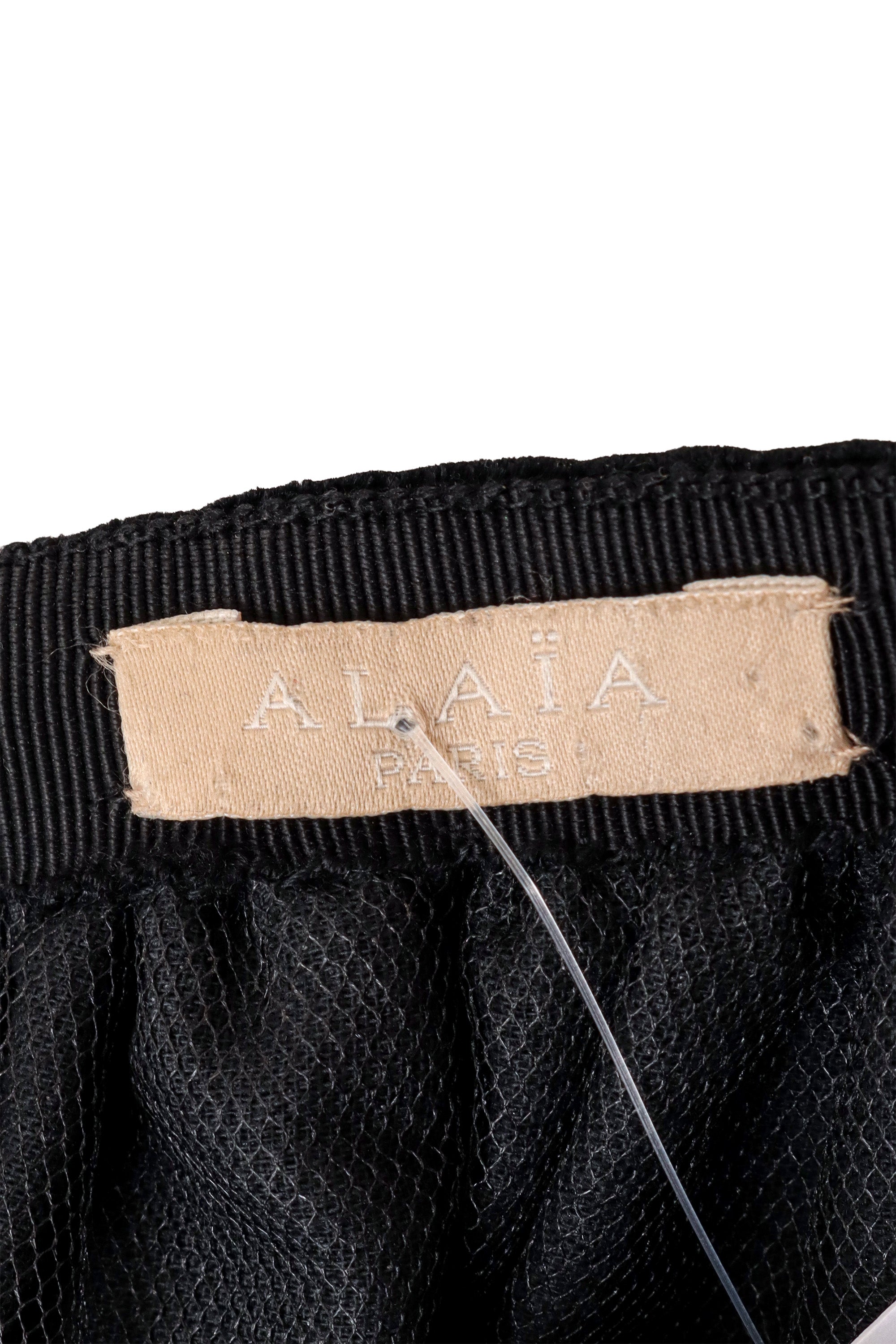 Flared Velvet Circle Skirt tag @ Recess LA 