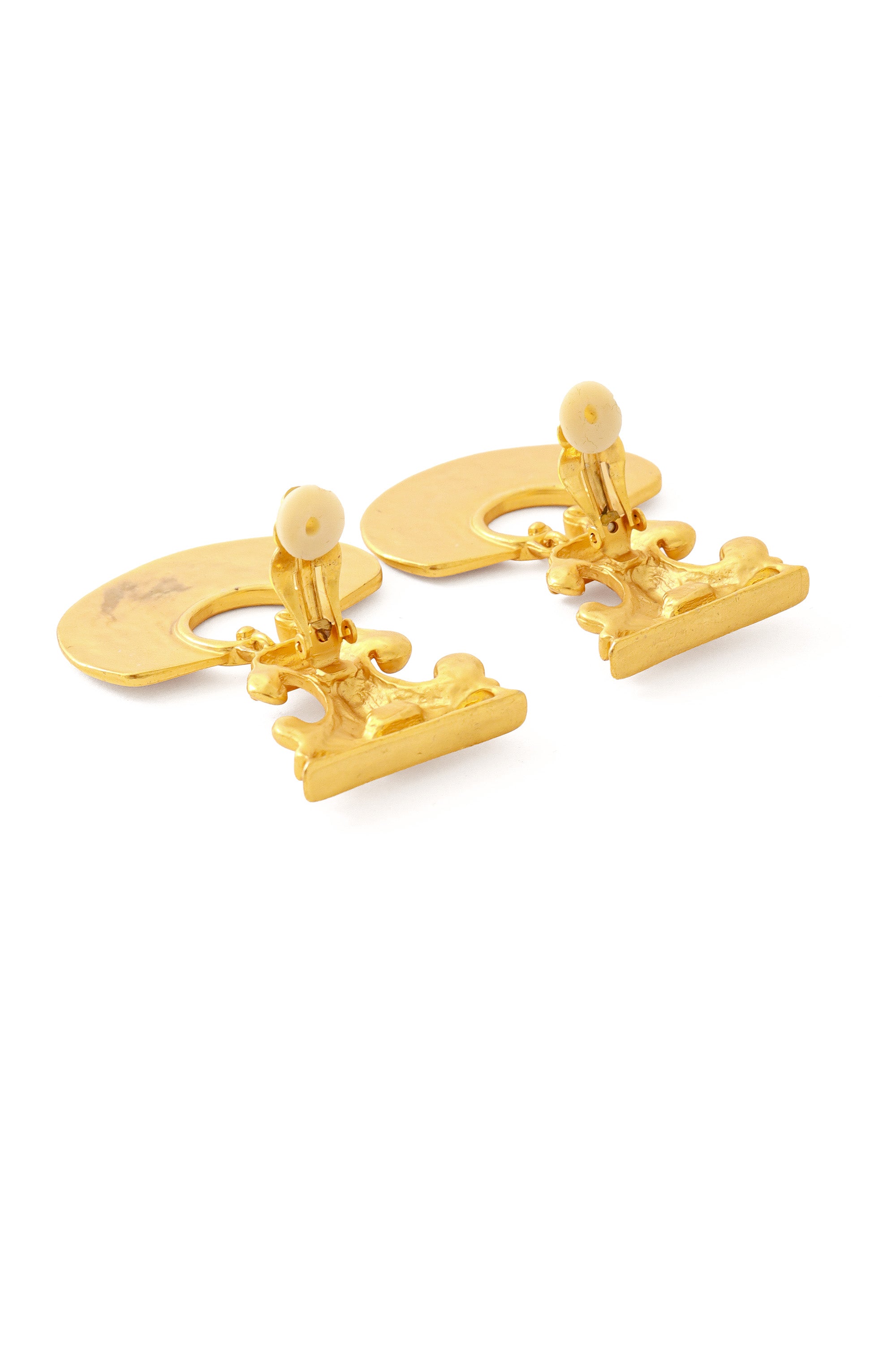 Etruscan Pillar Earrings backs @ Recess LA