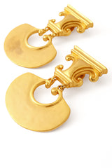 Etruscan Pillar Earrings close up @ Recess LA