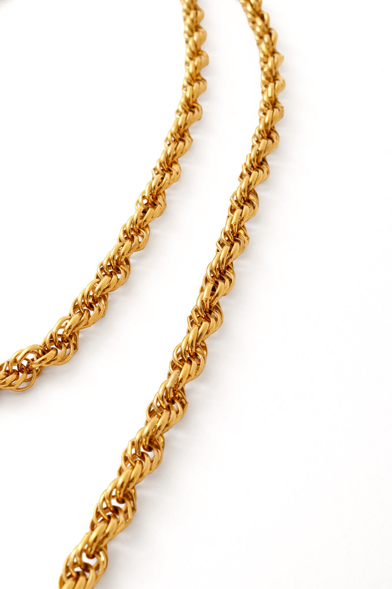 Tassel Chain Necklace Belt chains close @ Recess LA