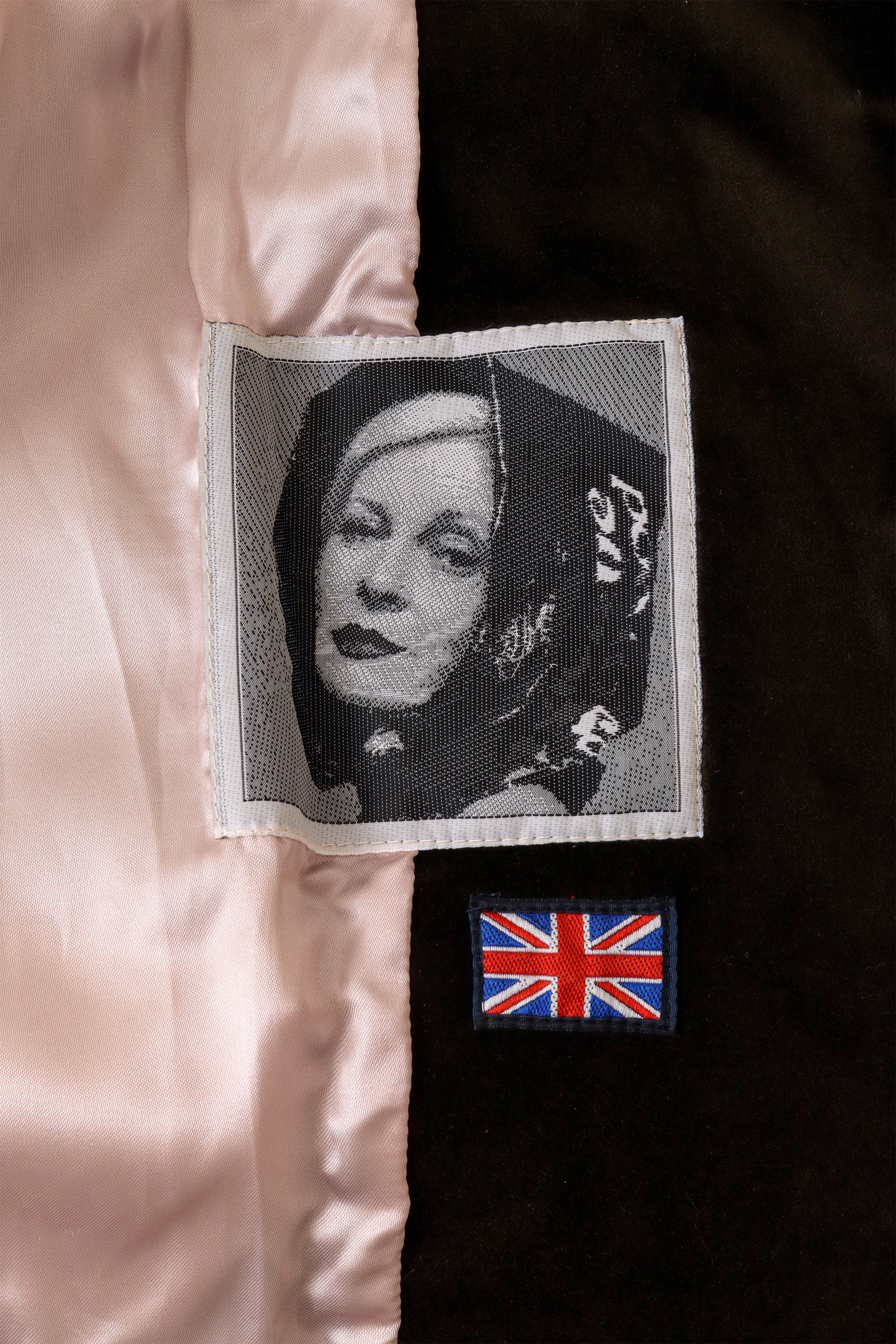 Structured dutch velvet blazer by Vivienne Westwood patches @ Recess LA 