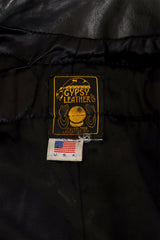 Vintage Fringe Leather Concho Jacket by Gypsy Leather label @ Recess LA