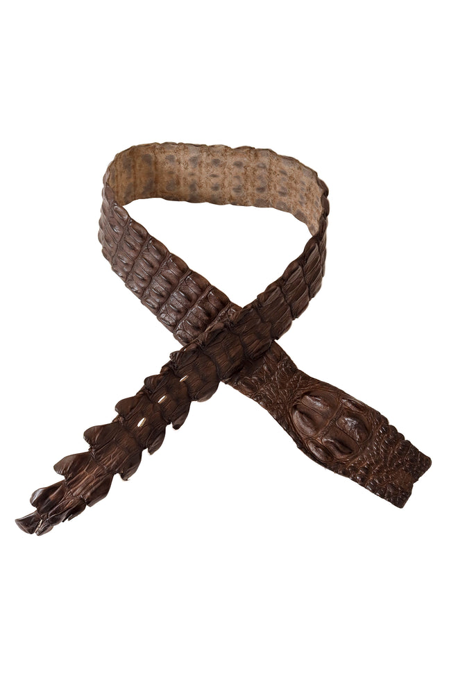 2005 S/S Brown Crocodile Belt @ Recess LA 
