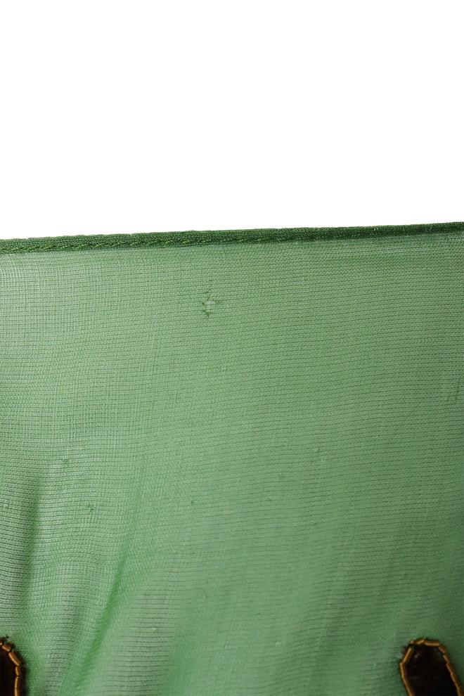 Antique Embroidered Velvet Shawl Poncho mark 4 @ Recess LA 