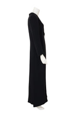 Vintage 1999 Contrast Duster by Yves Saint Laurent on mannequin side @ Recess LA