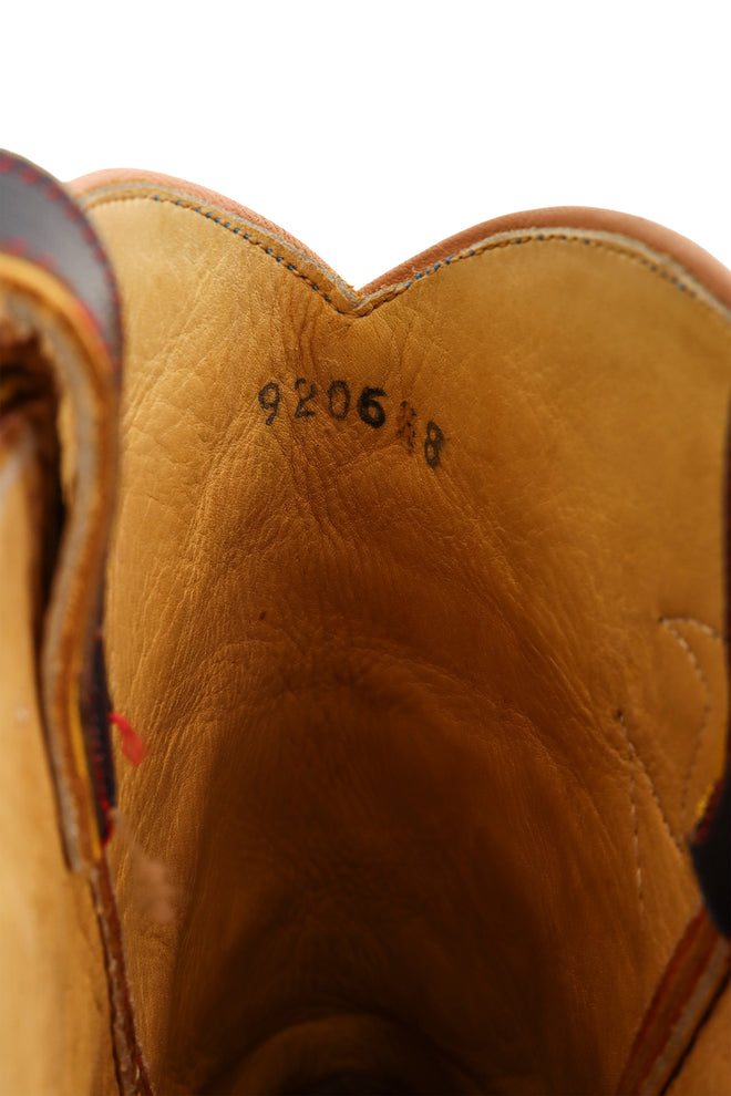 Vintage Rocketbuster Good Luck Longhorn Cowboy Boots inside @ Recess LA 