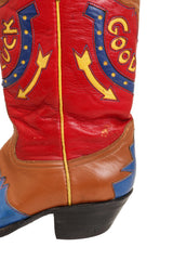 Vintage Rocketbuster Good Luck Longhorn Cowboy Boots mark 1 @ Recess LA 