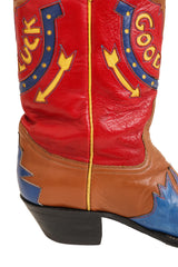 Vintage Rocketbuster Good Luck Longhorn Cowboy Boots mark 2 @ Recess LA 