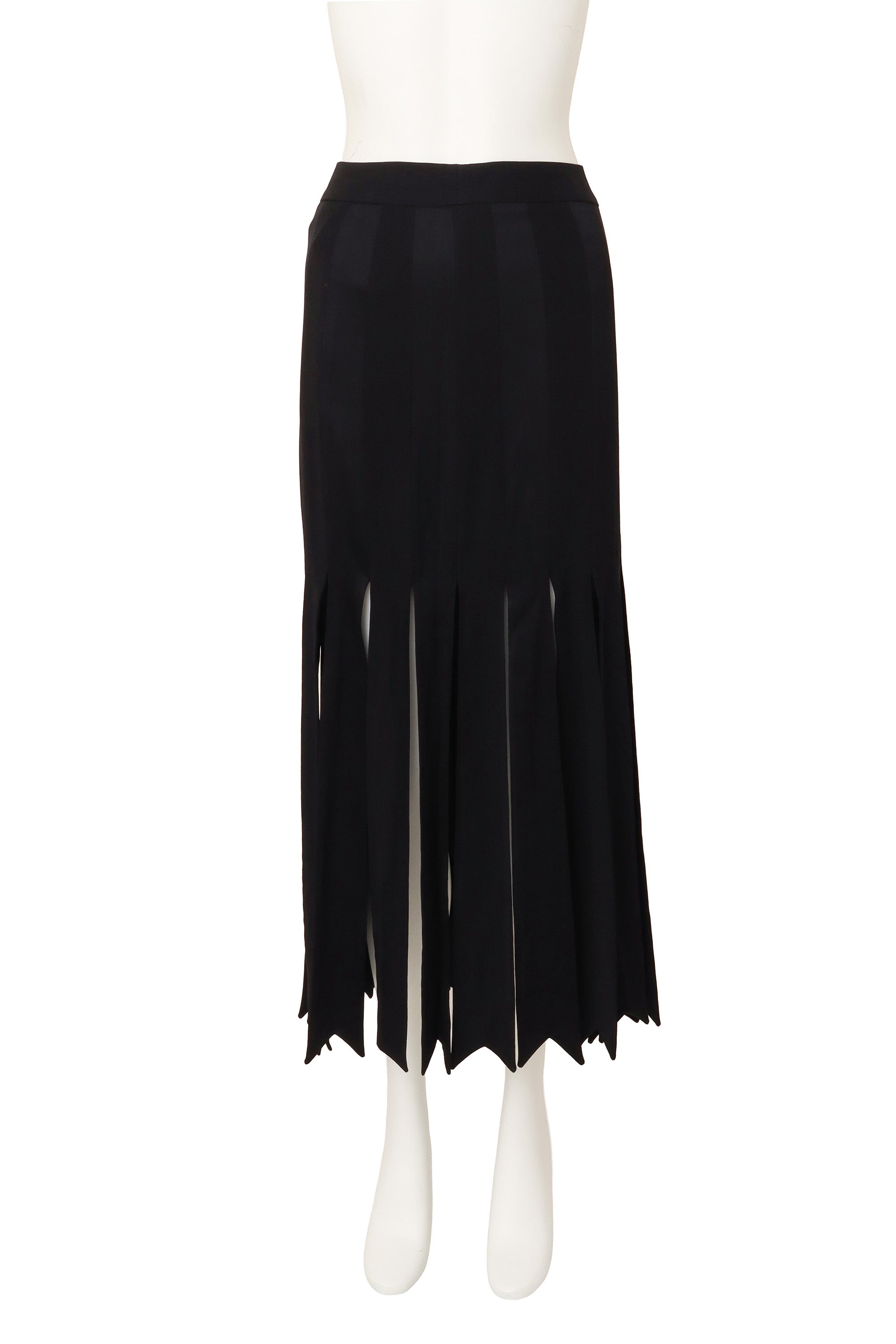 Carwash Fringe Maxi Skirt