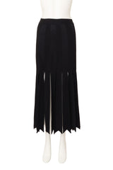 Carwash Fringe Maxi Skirt