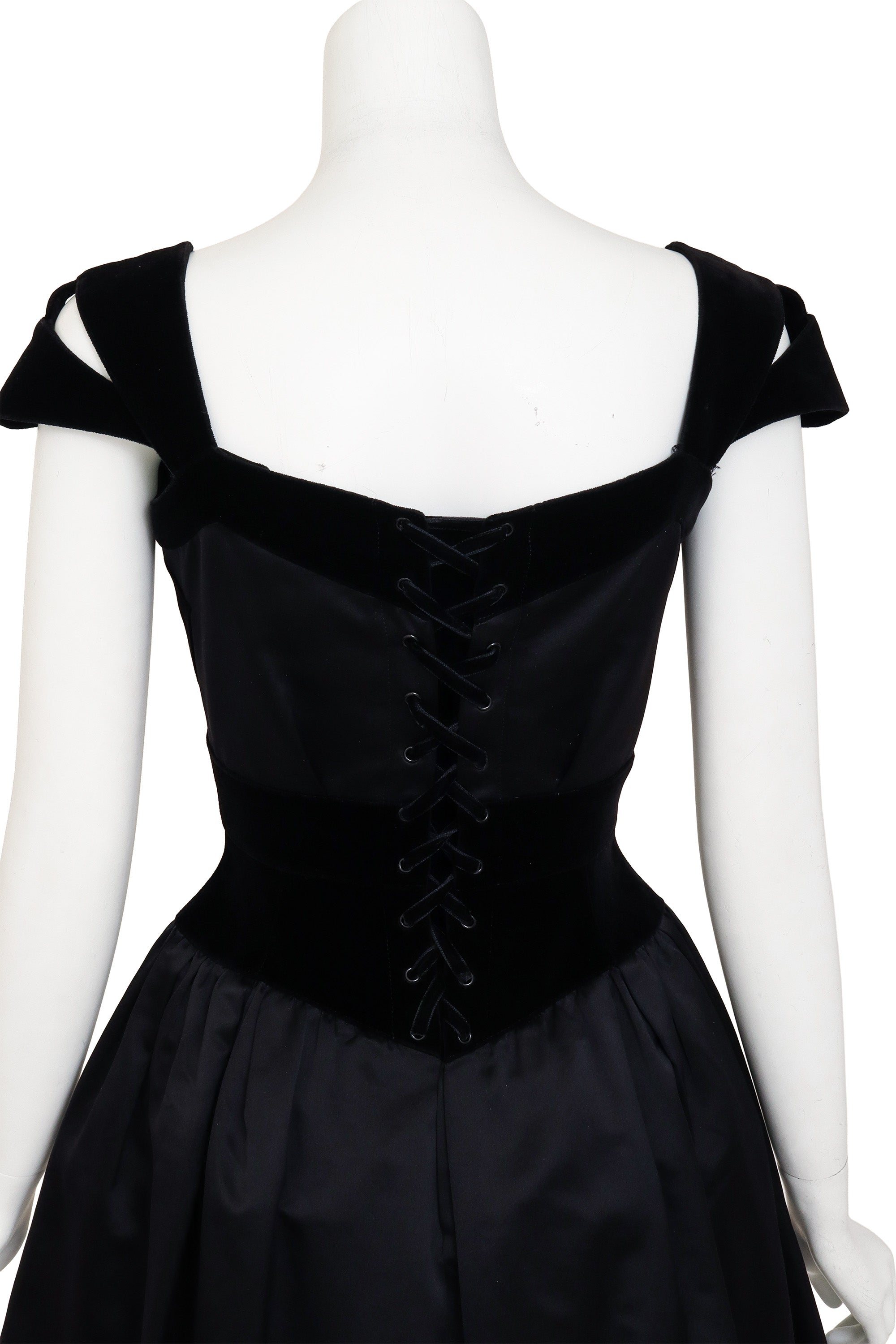 1992 F/W Bow Corset Mini Dress back up close @ Recess LA 